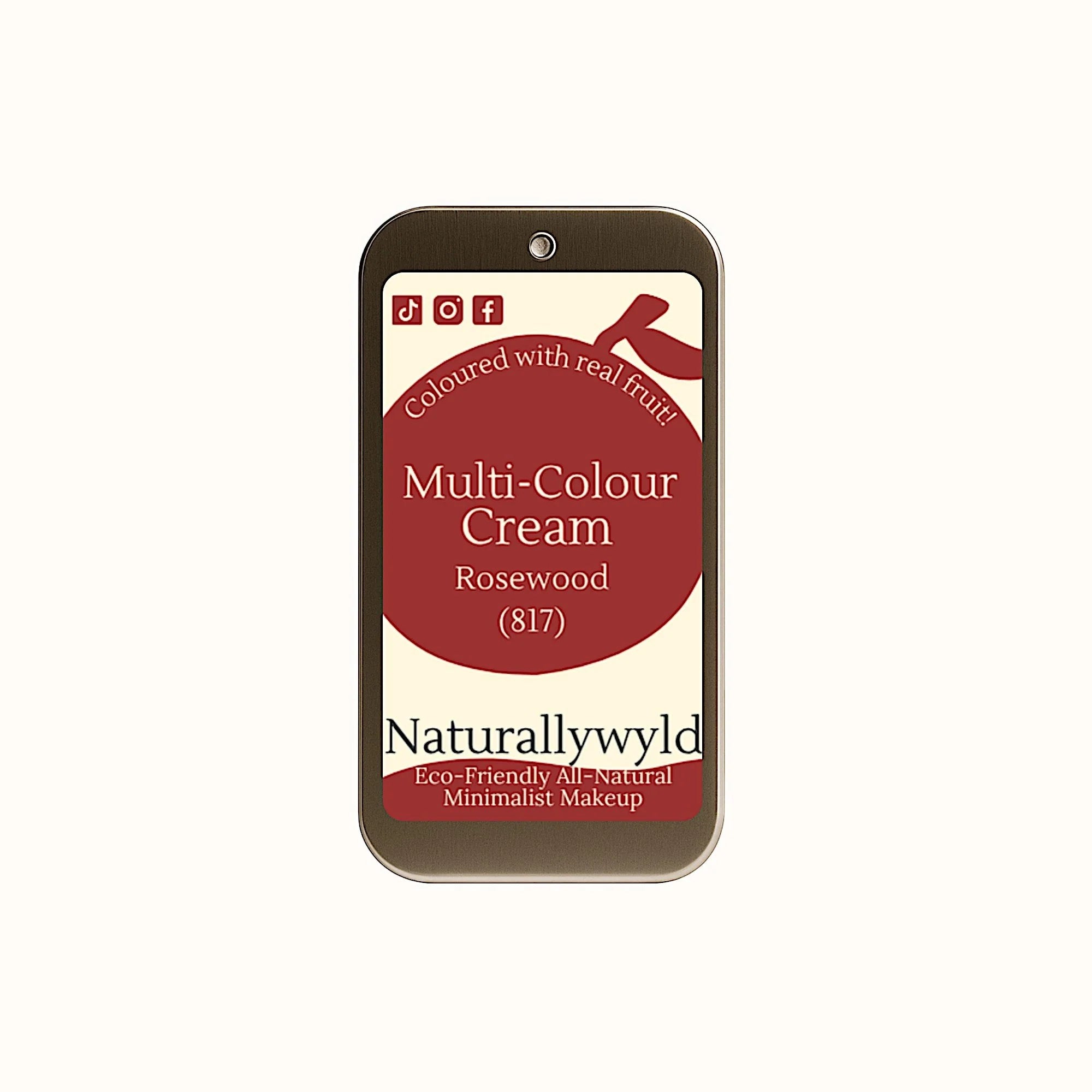 Naturally Wyld Multi-Colour Cream Rosewood 7g