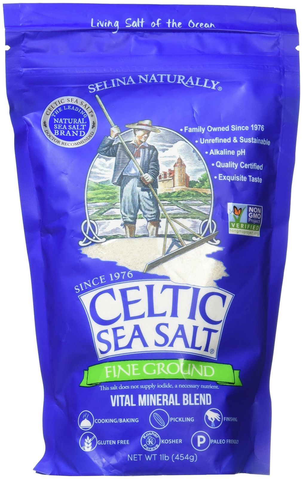 Celtic Fine Ground Resealable Bag 454g IN-STORE PURCHASE ONLY