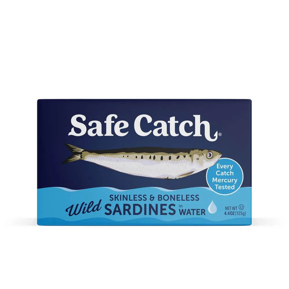 Safe Catch Wild Sardines in Water 125g