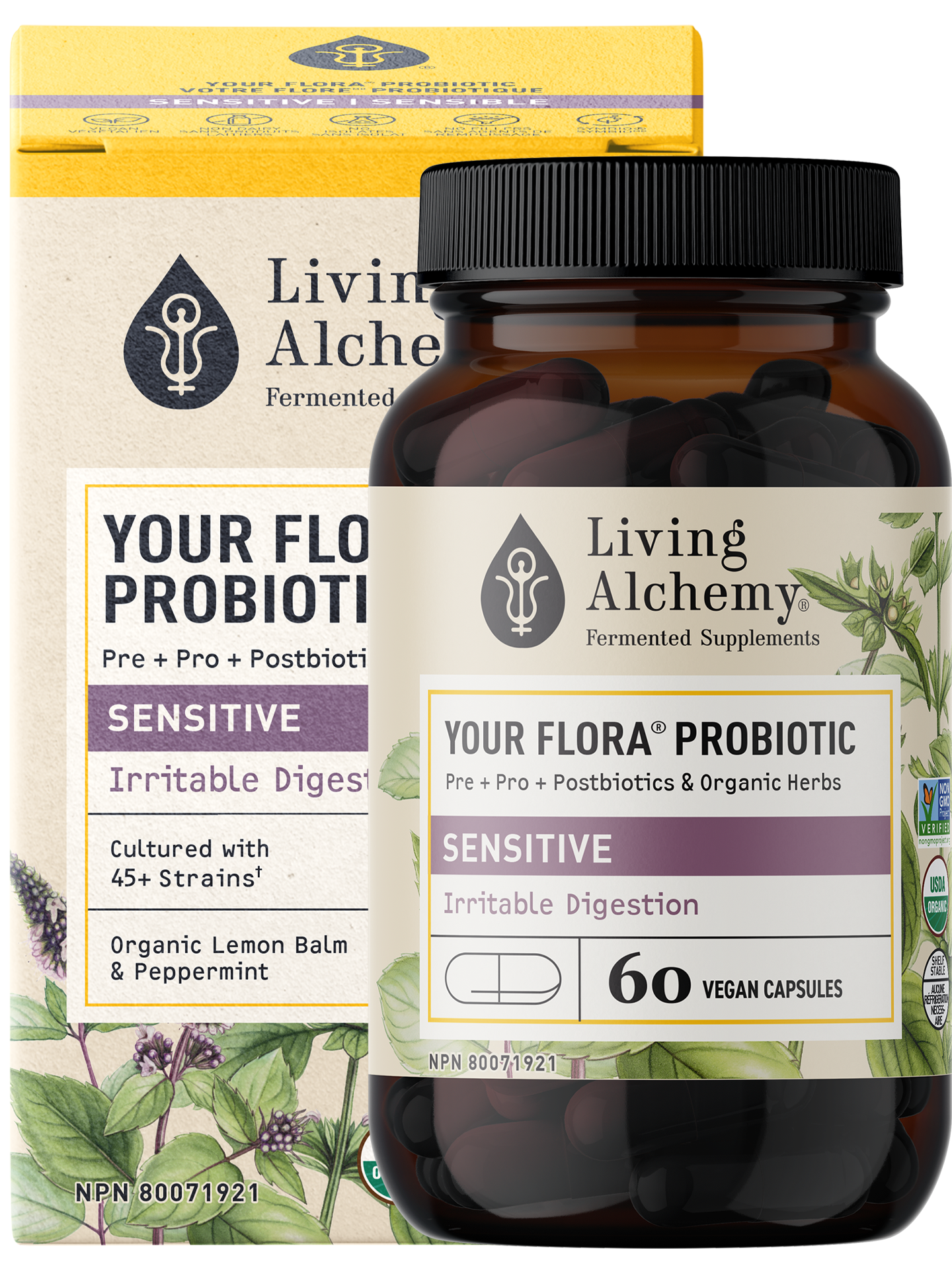 Living Alchemy Sensitive 60 Vegetarian Capsules