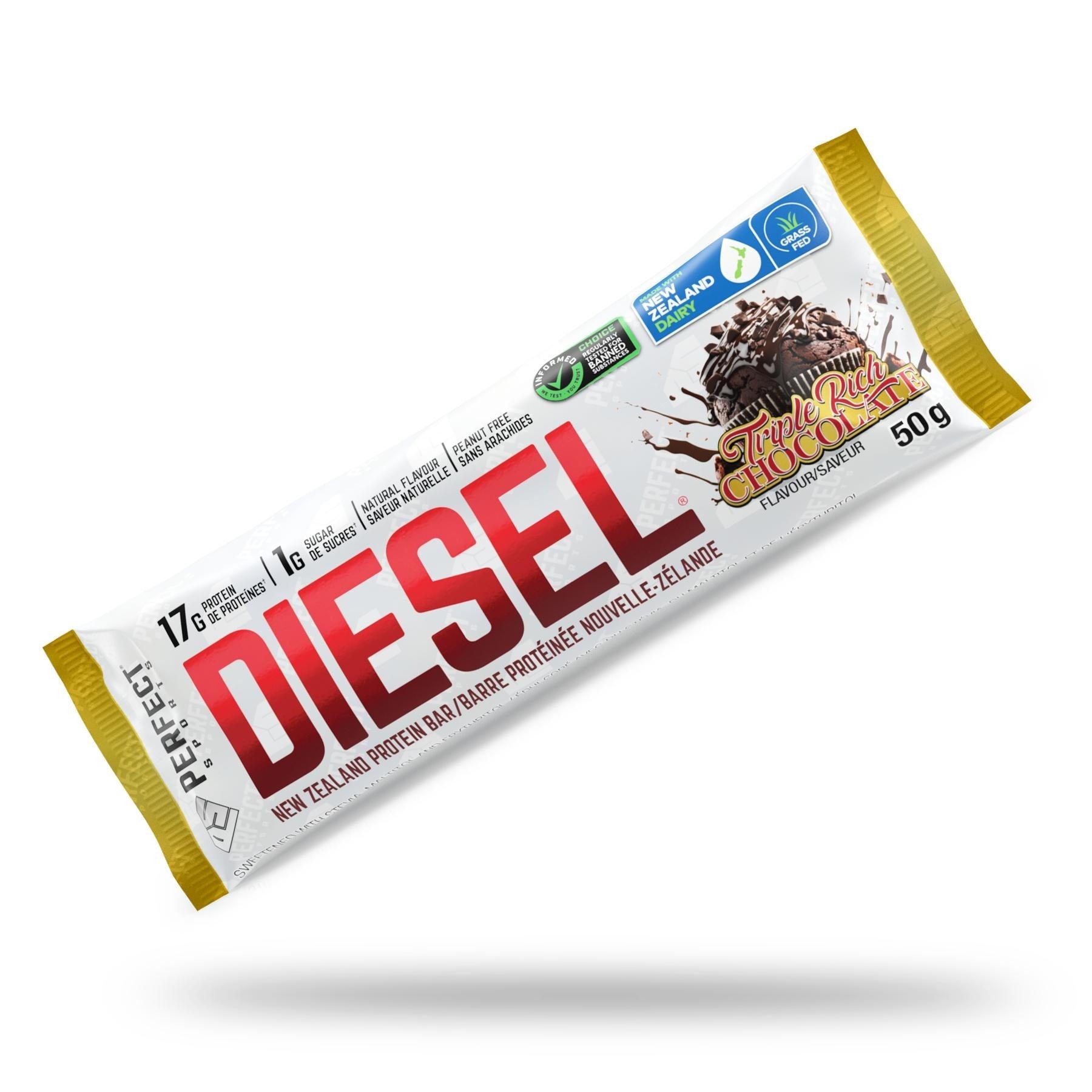 Diesel Protein Bar Triple Rich Chocolate 50g