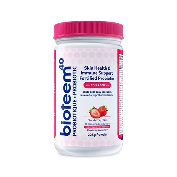 Bioteem40 Skin & Immune Support Powder Strawberry 225g