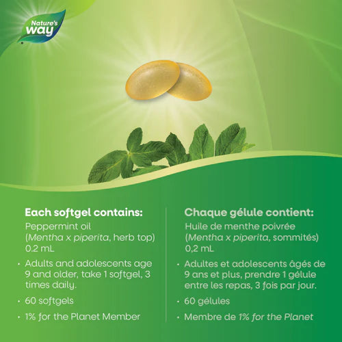 Nature's Way Pepogest 60 Softgels