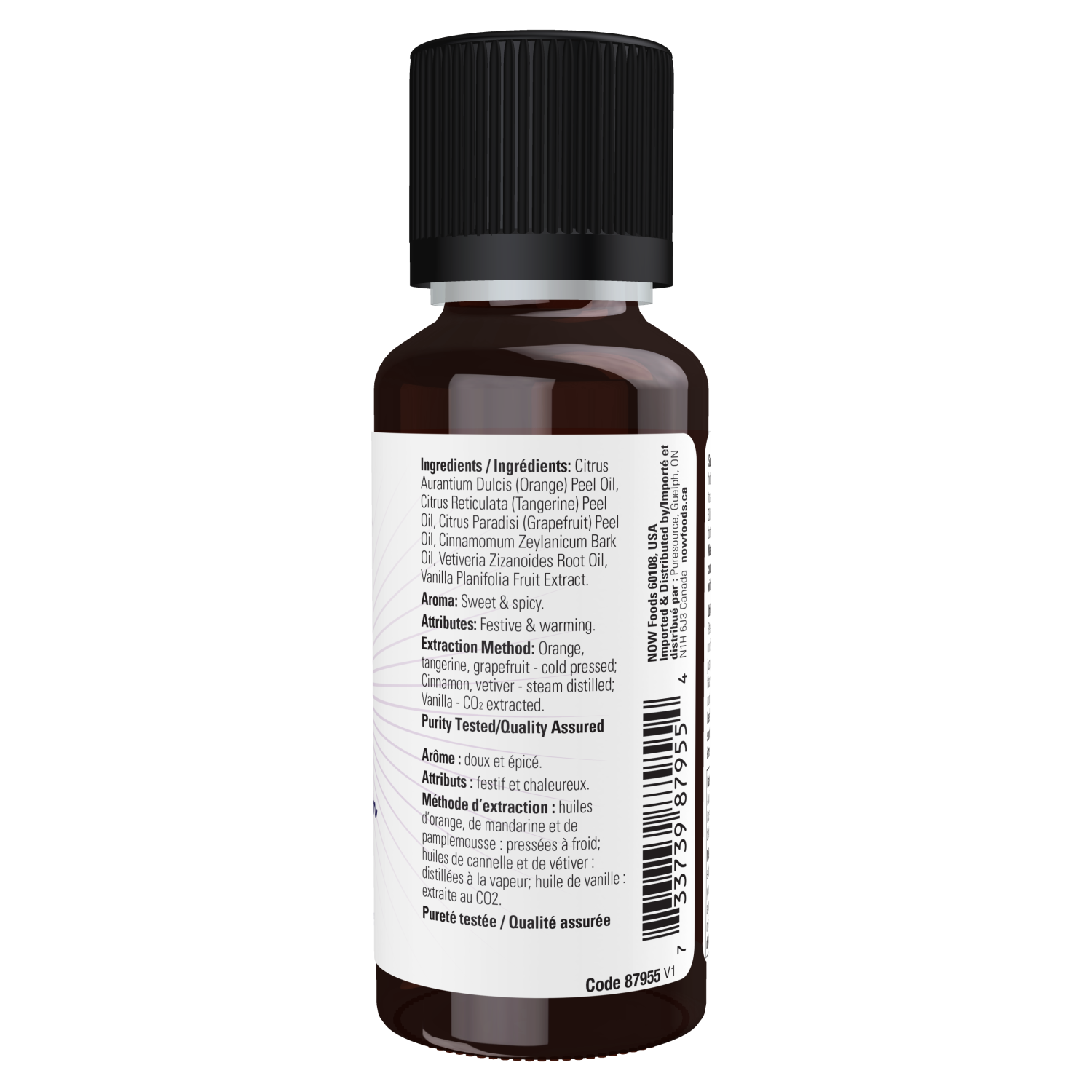 NOW Sugar Plum Holiday Essential Oil Blend 30ml