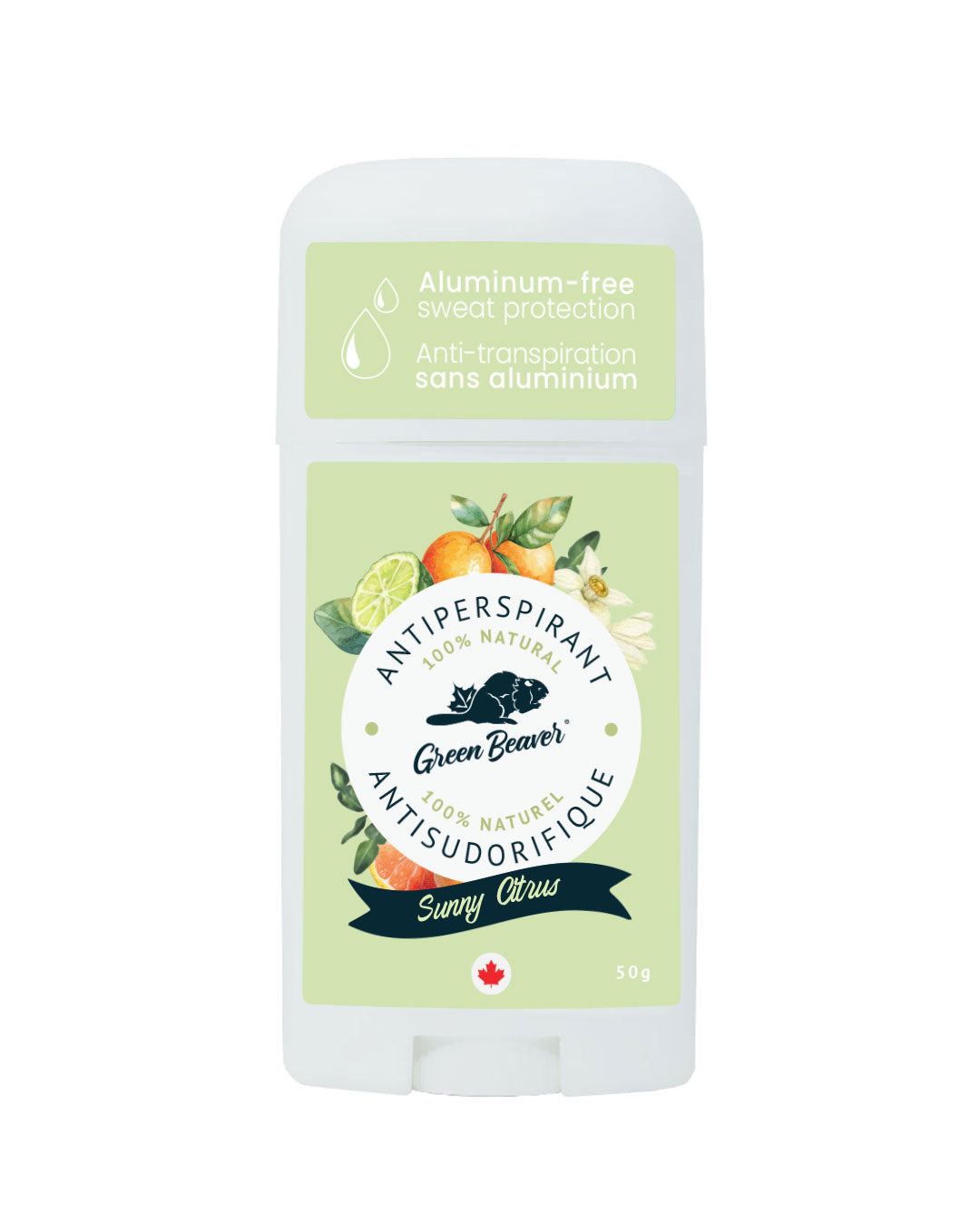 Green Beaver Antiperspirant Sunny Citrus 50g