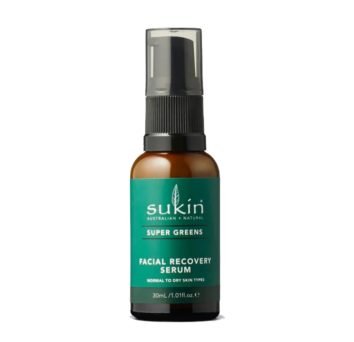 Sukin Super Greens Facial Recovery Serum 30ml