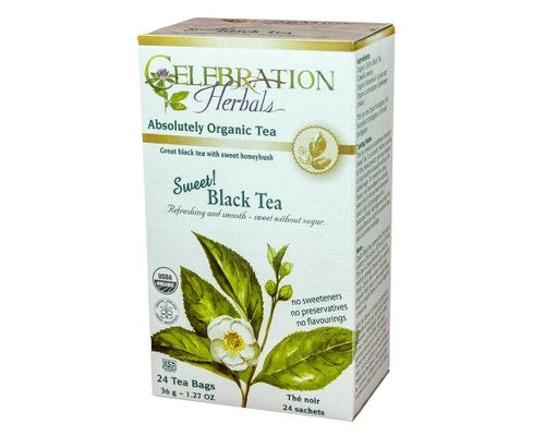 Celebration Herbals Organic Sweet Black Tea 24 Tea Bags