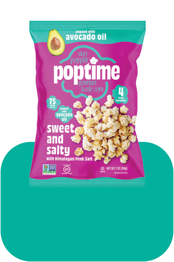 Poptime Gourmet Kettle Corn Sweet and Salty 198g