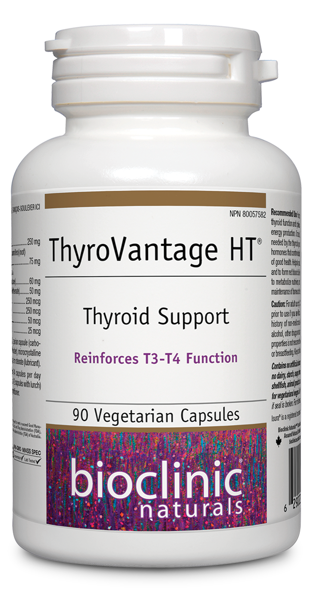 Bioclinic Naturals ThyroVantage HT 90 Vegetarian Capsules