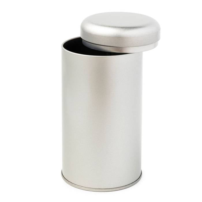 Shanti Tea Silver Tea Tin for Bulk Herbs and Tea