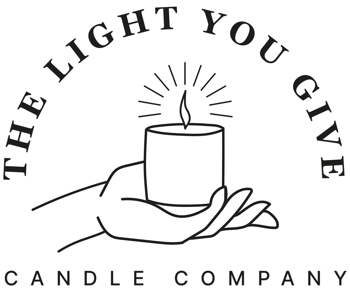 The Light you Give Candle Co. Small Soy Wax Candle 100g