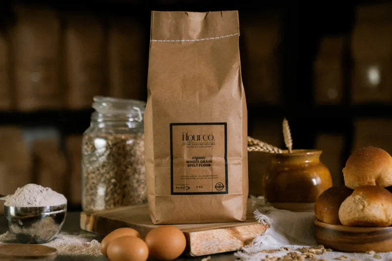 Flour Co. Organic Whole Grain Spelt Flour 2kg