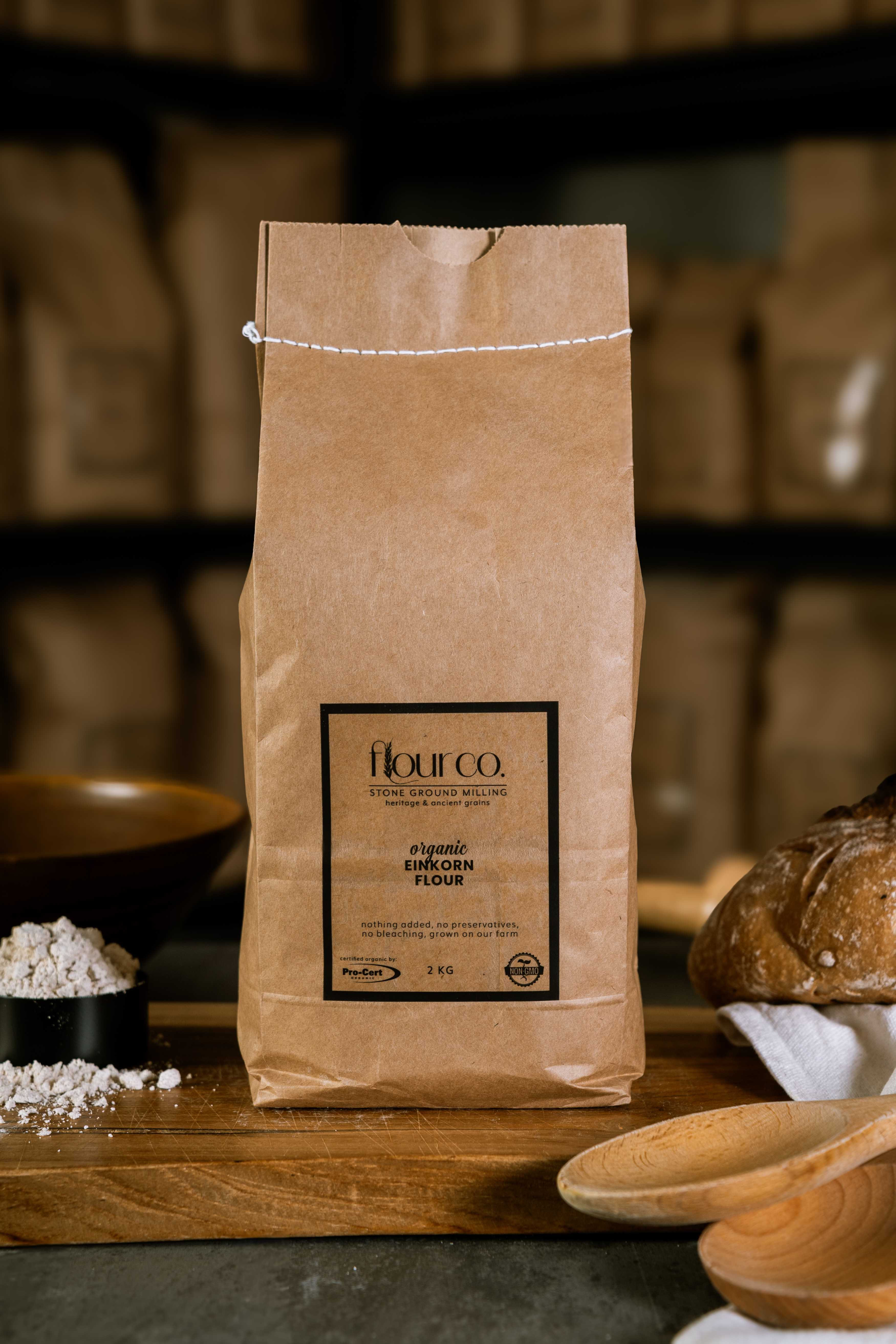 Flour Co. Organic All-Purpose Einkorn Flour 2kg