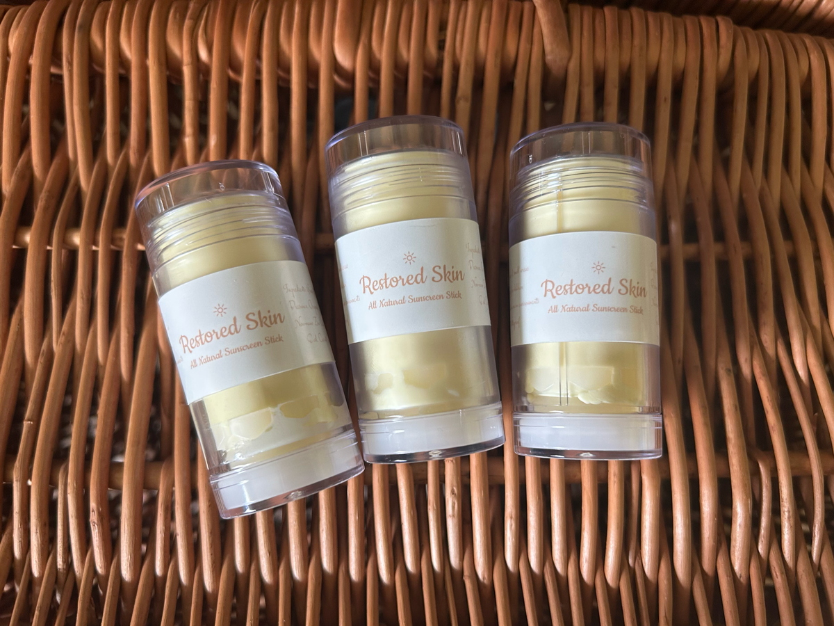 Restored Skin All natural Tallow Sunscreen Stick 1oz