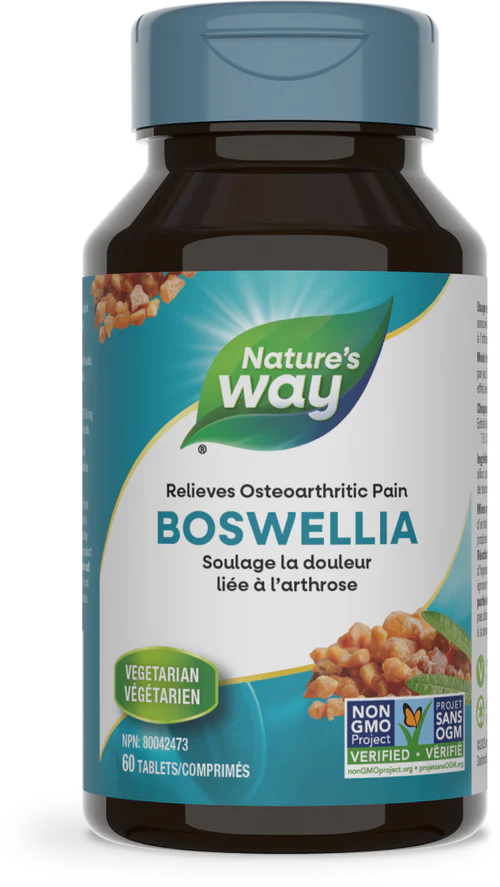 Nature's Way Standardized Boswellia 60 Tablets