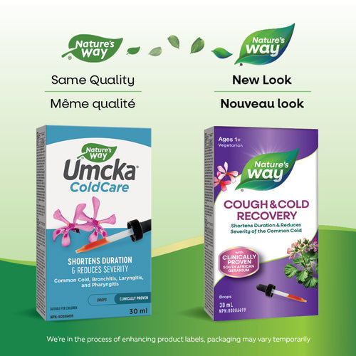 Nature's Way Cough & Cold Recovery Drops with Umcka 30ml