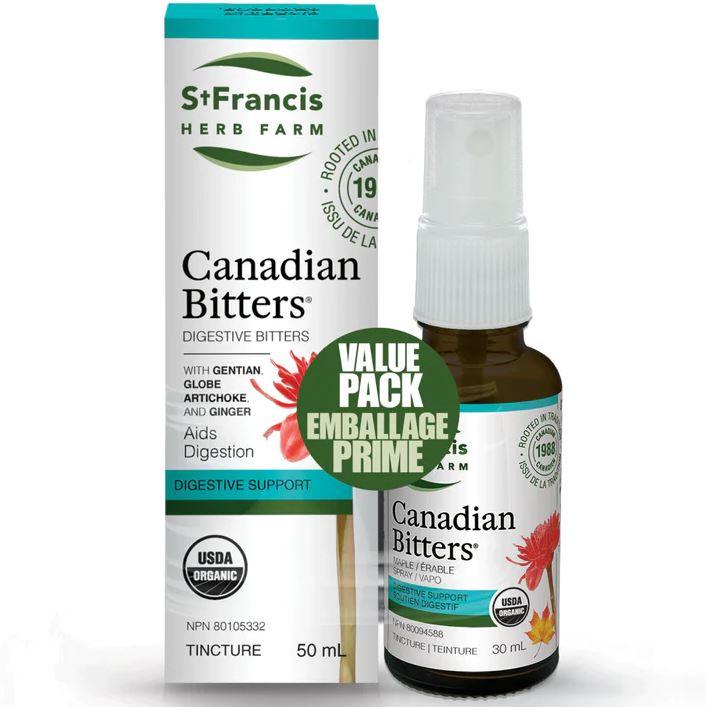 St. Francis Value Pack Canadian Bitters 50ml + Bitters Maple Spray 30ml