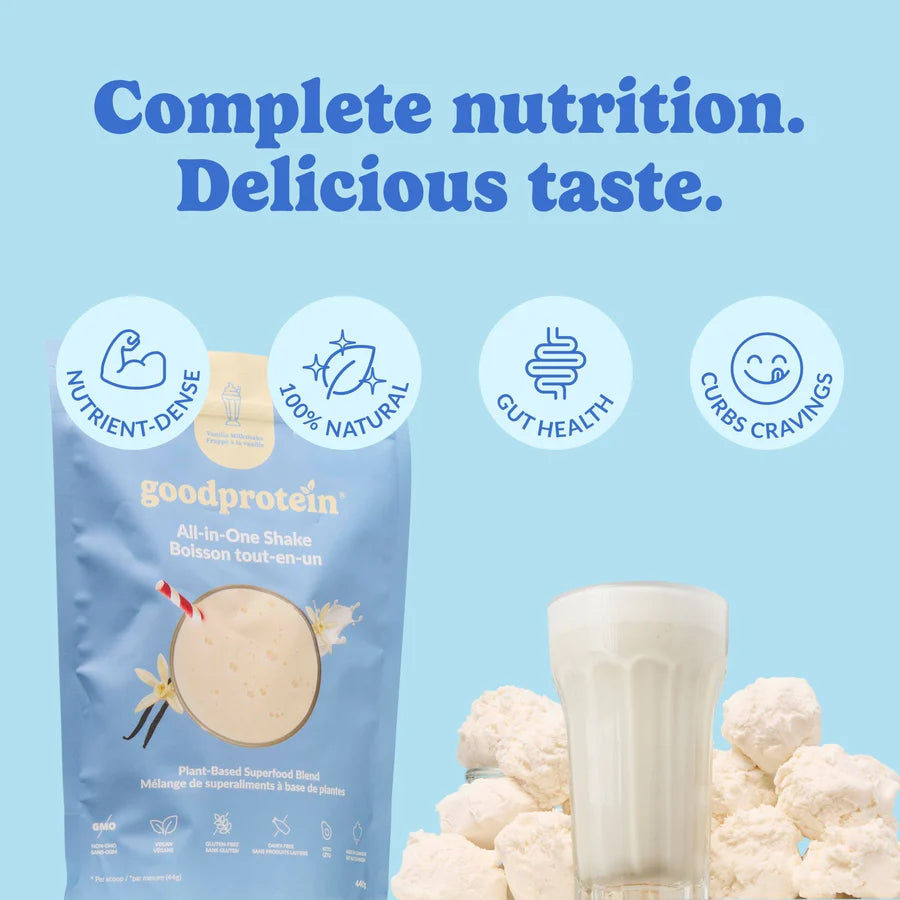 Good Protein Vanilla Milkshake All-in-One Shake 440g