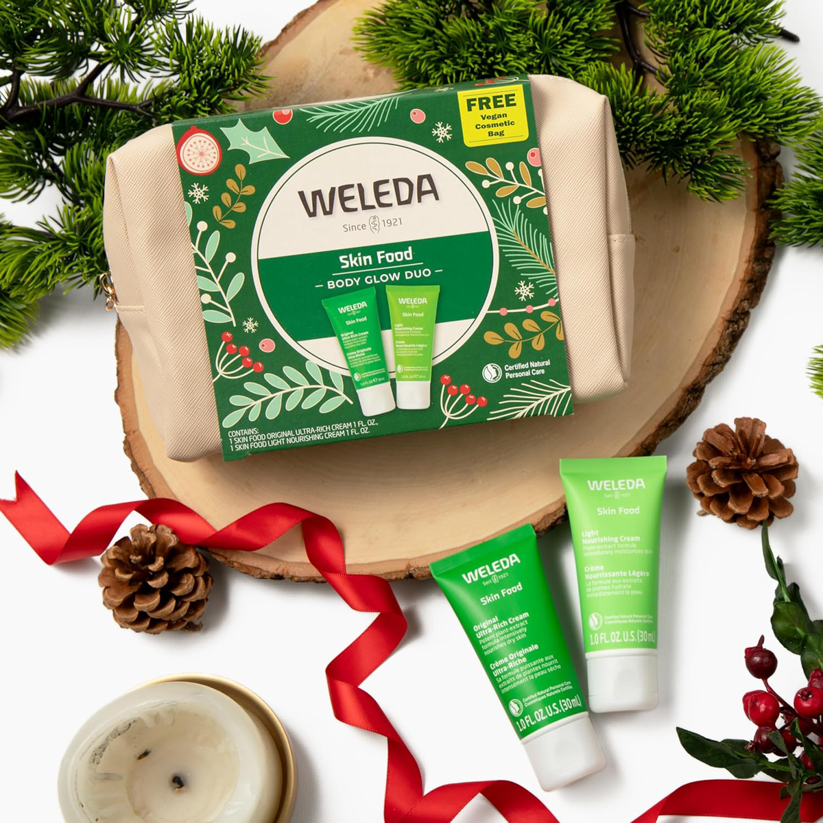 Weleda Skin Food Body Glow Duo Gift Set