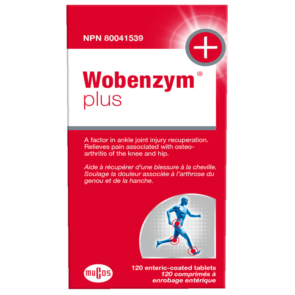 Wobenzym Plus 240 Enteric Coated Tablets