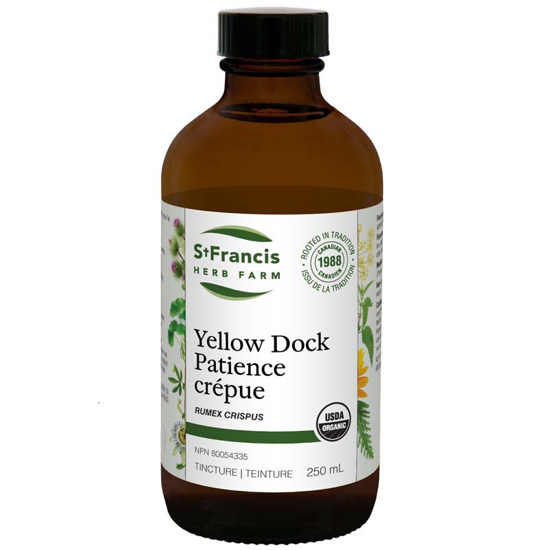 St. Francis Yellow Dock Tincture 250ml