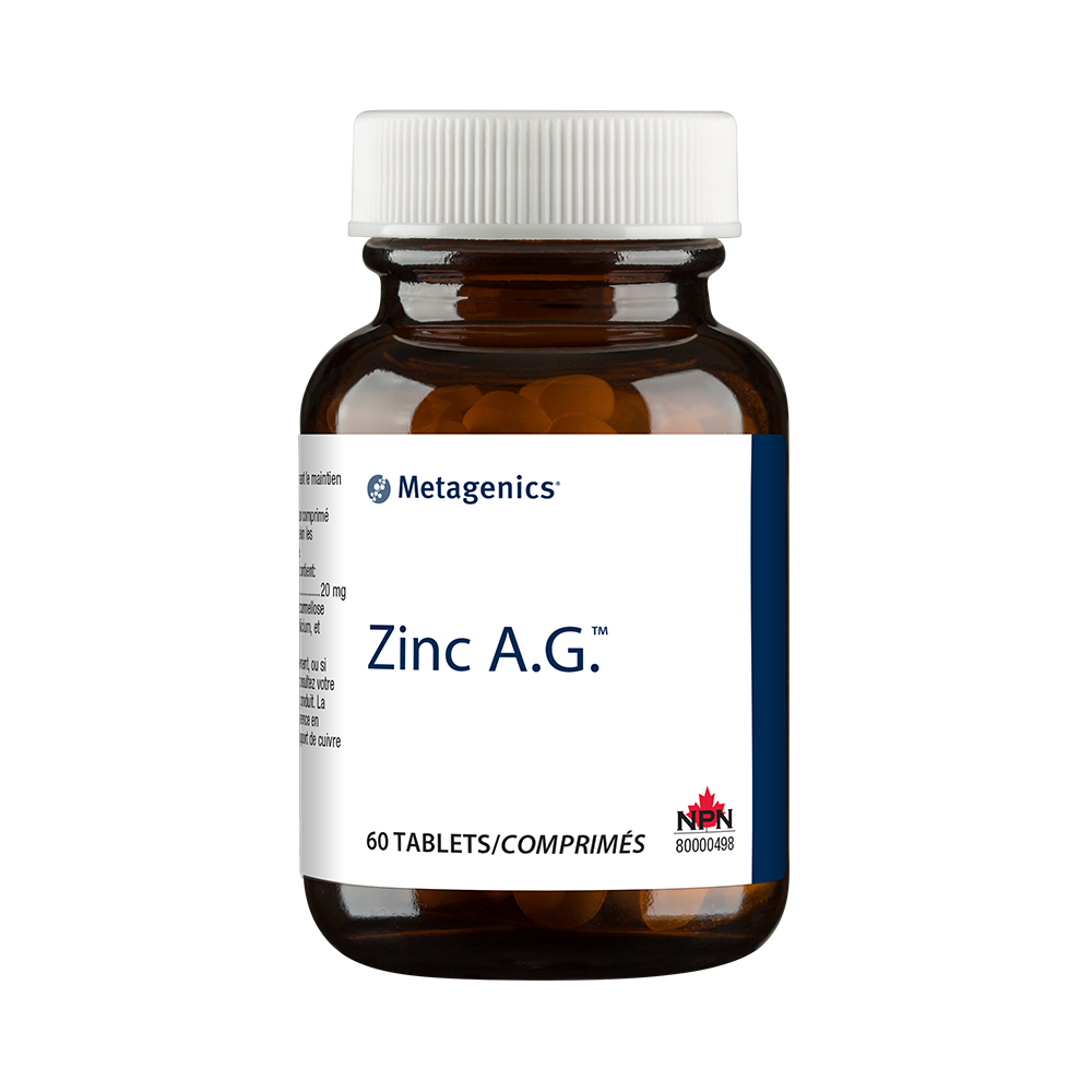 Metagenics Zinc A.G. 60 Tablets