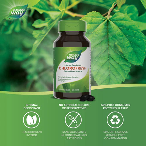 Nature’s Way Chlorofresh 90 Softgels