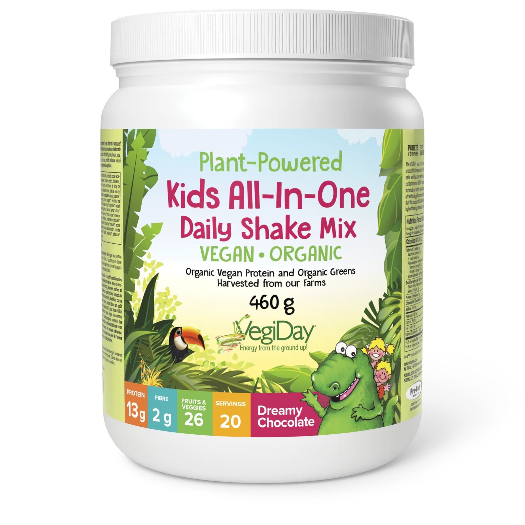 Kids All-In-One Daily Shake Mix Dreamy Chocolate 460g