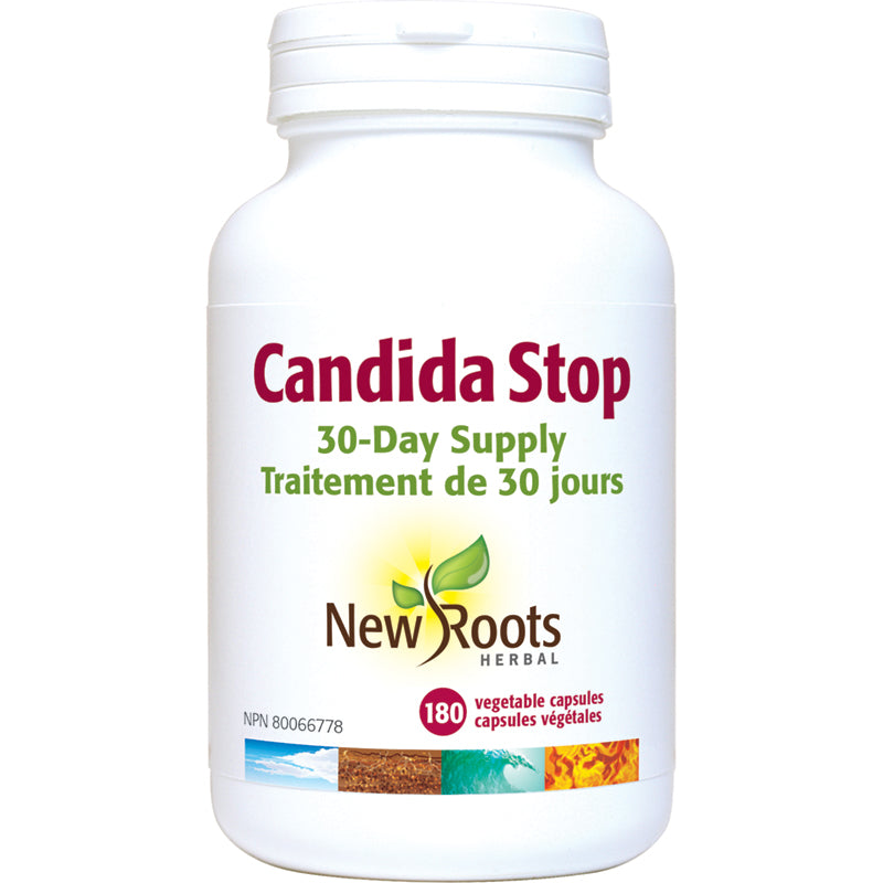 New Roots Candida Stop 180 Vegetarian Capsules