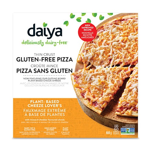 Daiya Thin Crust Gluten-Free Pizza Cheese Lover's 492g