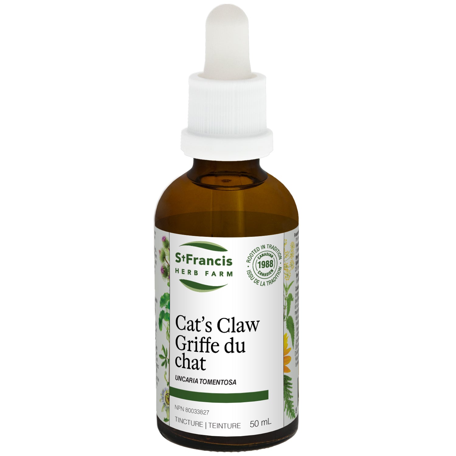 St. Francis Cat's Claw Tincture 50ml