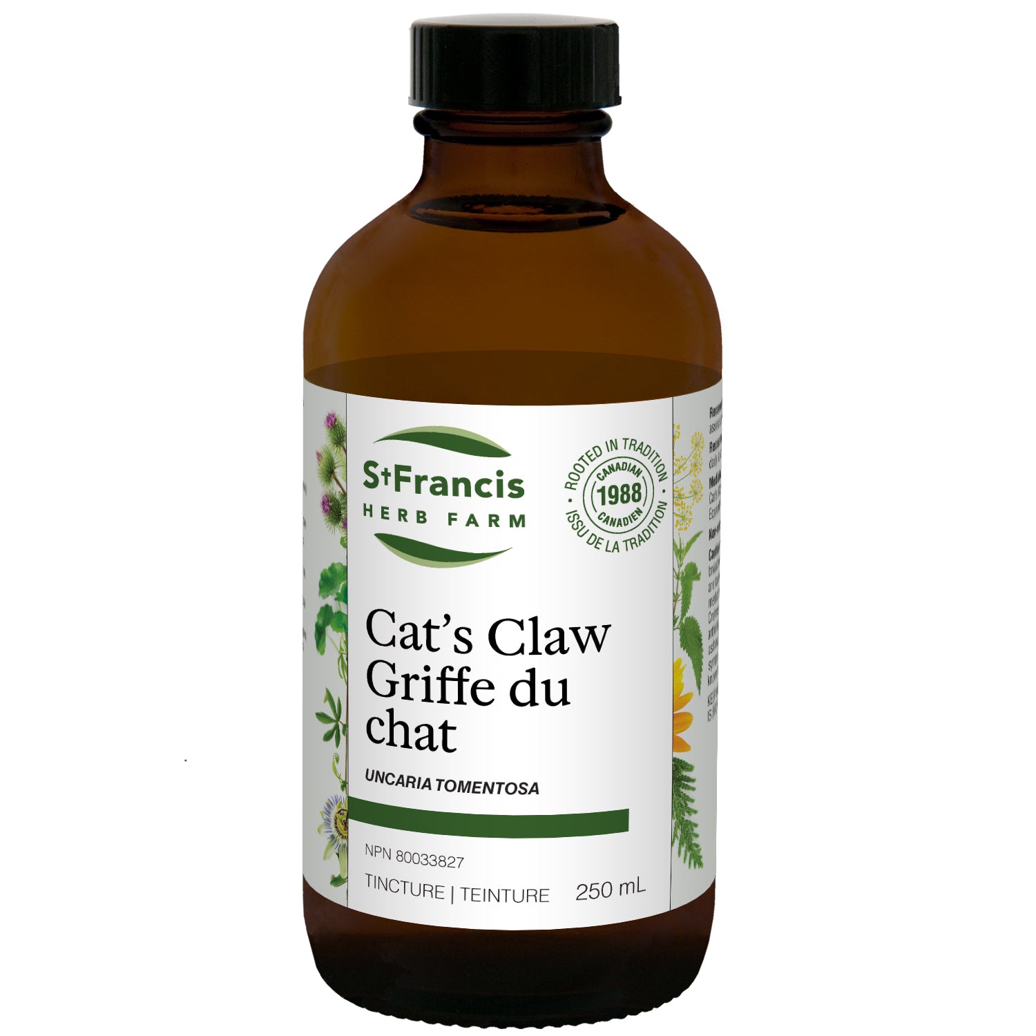 St. Francis Cat's Claw Tincture 250ml