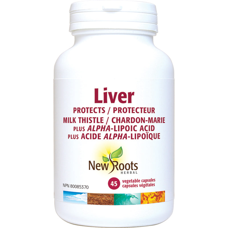 New Roots Liver (Milk Thistle) 45 Capsules