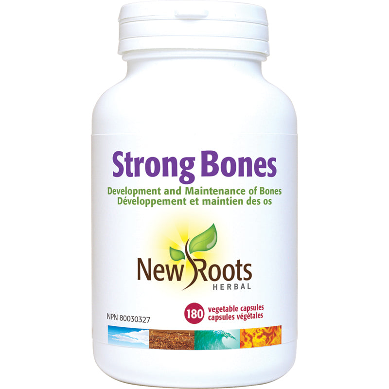 New Roots Strong Bones 180 Vegetarian Capsules