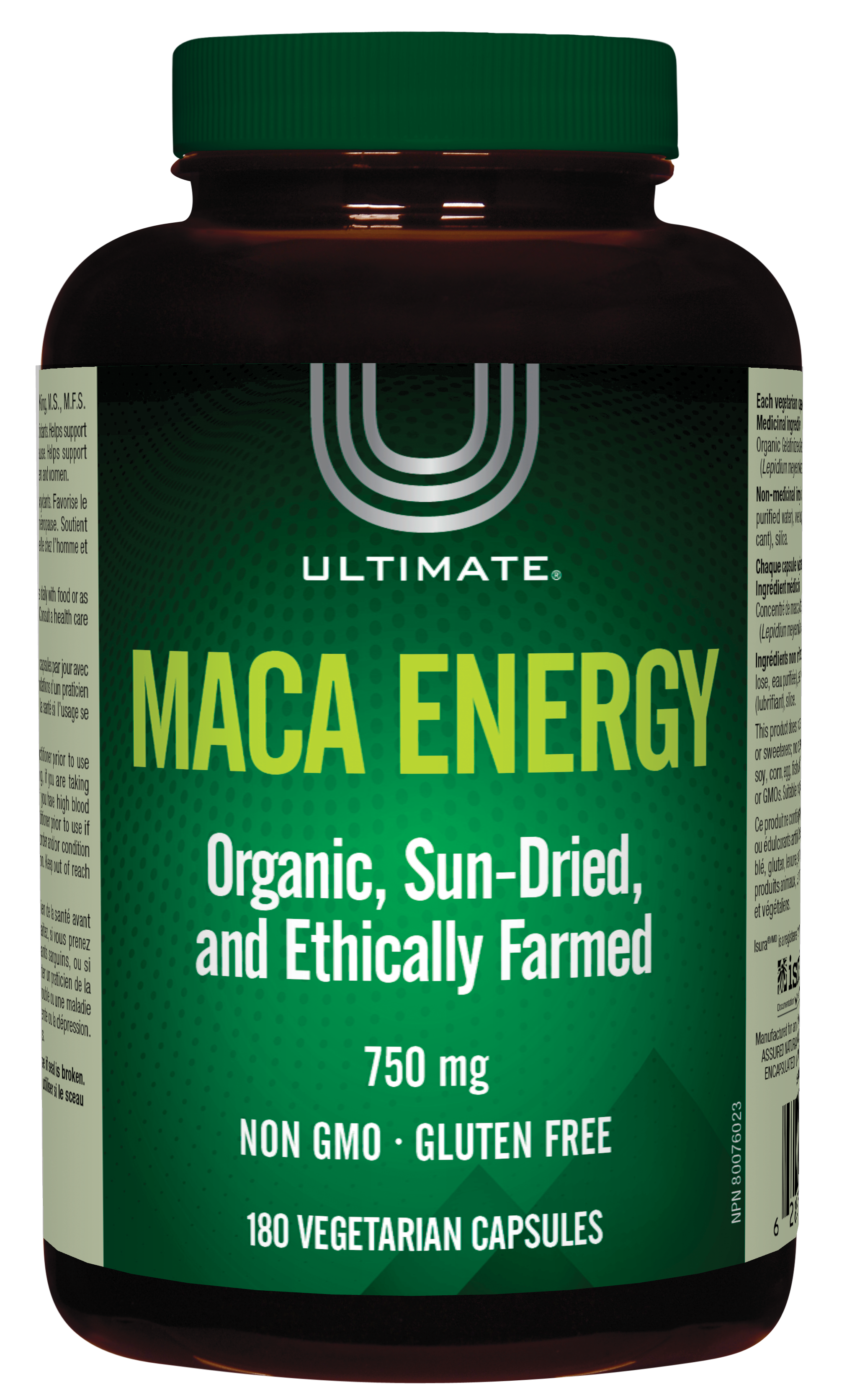 Ultimate Maca Energy 180 Vegetarian Capsules