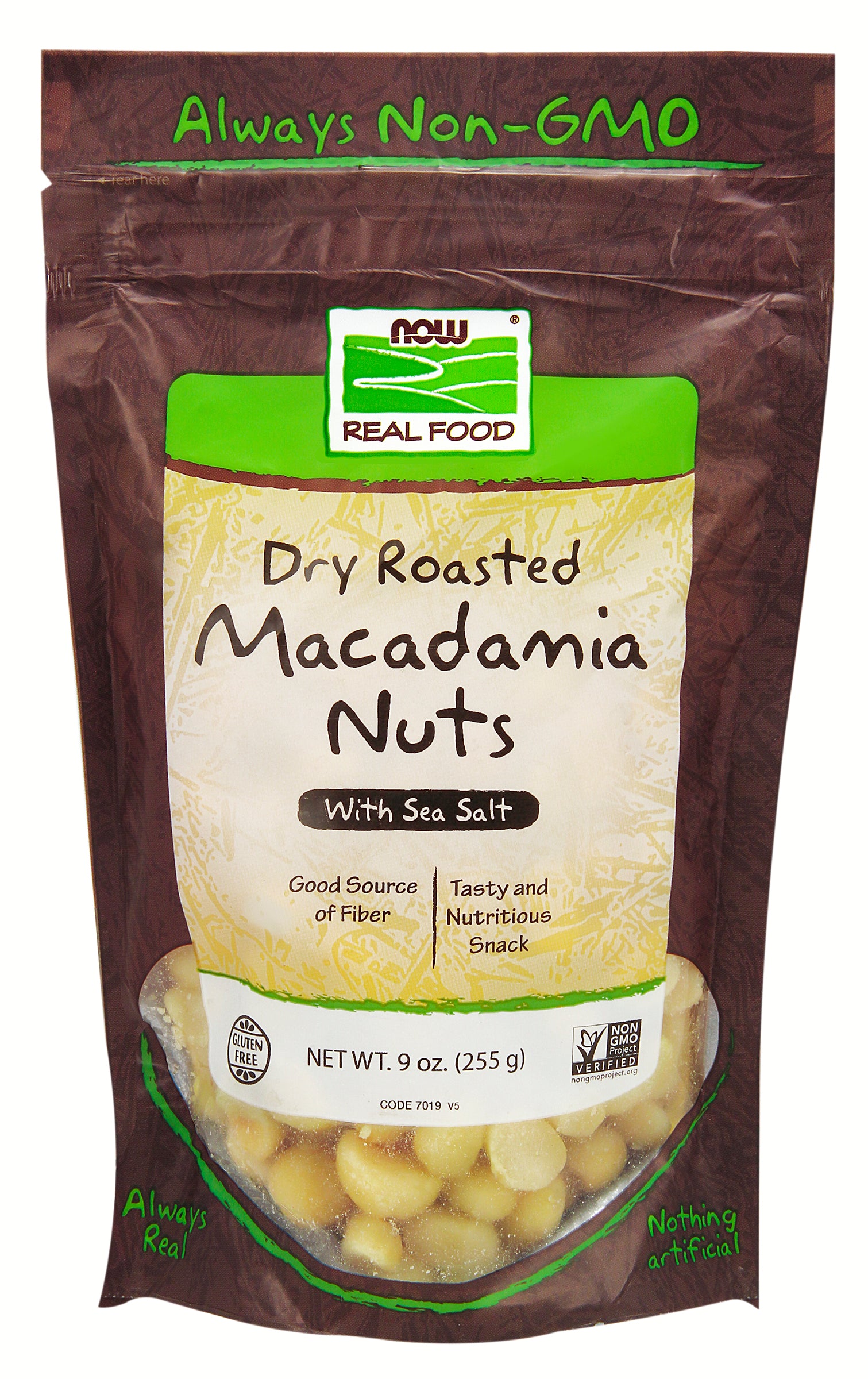 Now Macadamia Nuts Non- GMO 255g