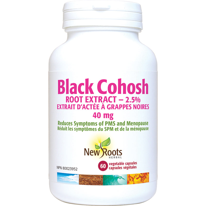 New Roots Black Cohosh Root Extract 60 Vegetarian Capsules