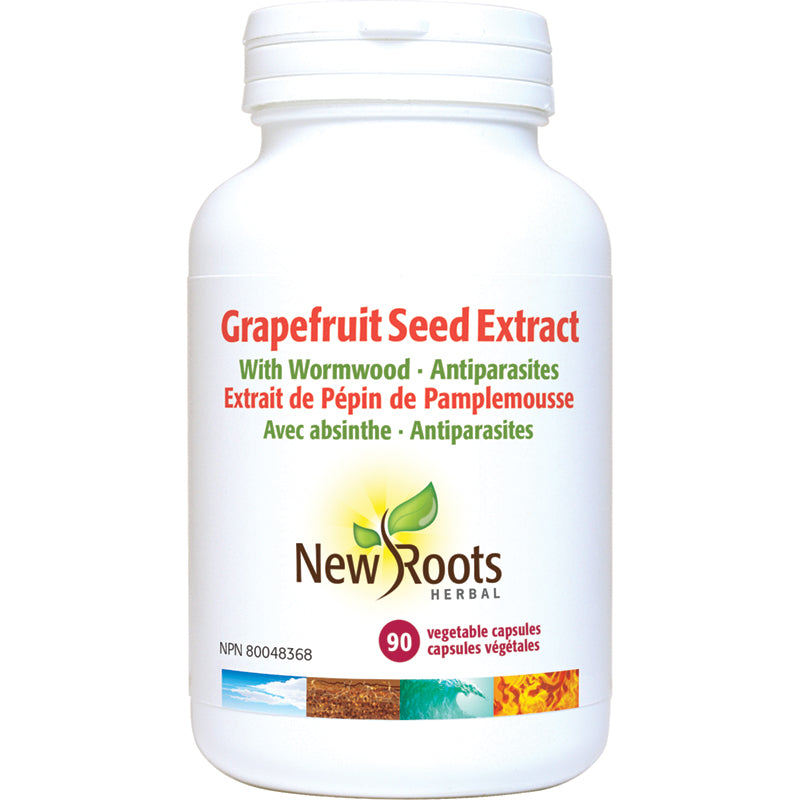 New Roots Grapefruit Seed Extract 405mg 90 Vegetarian Capsules