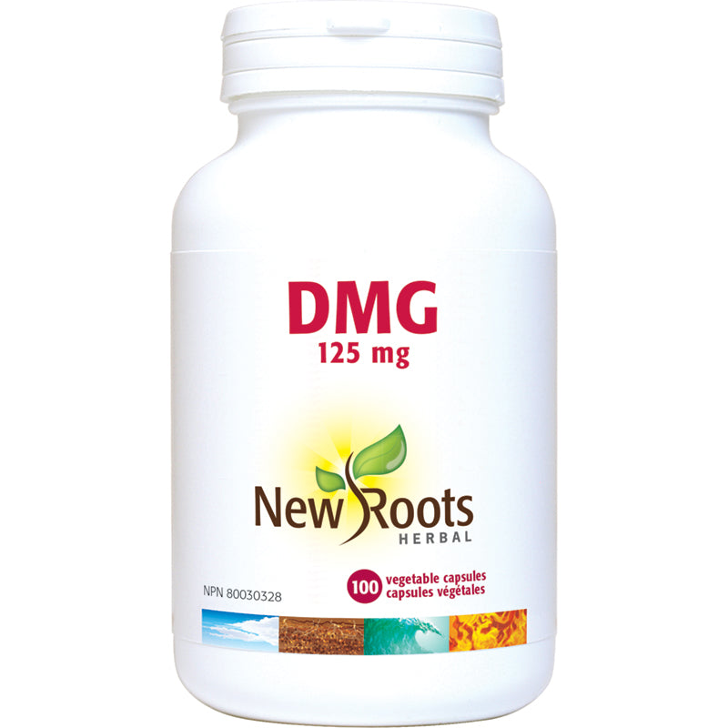 New Roots DMG 125mg 100 Vegetable Capsules
