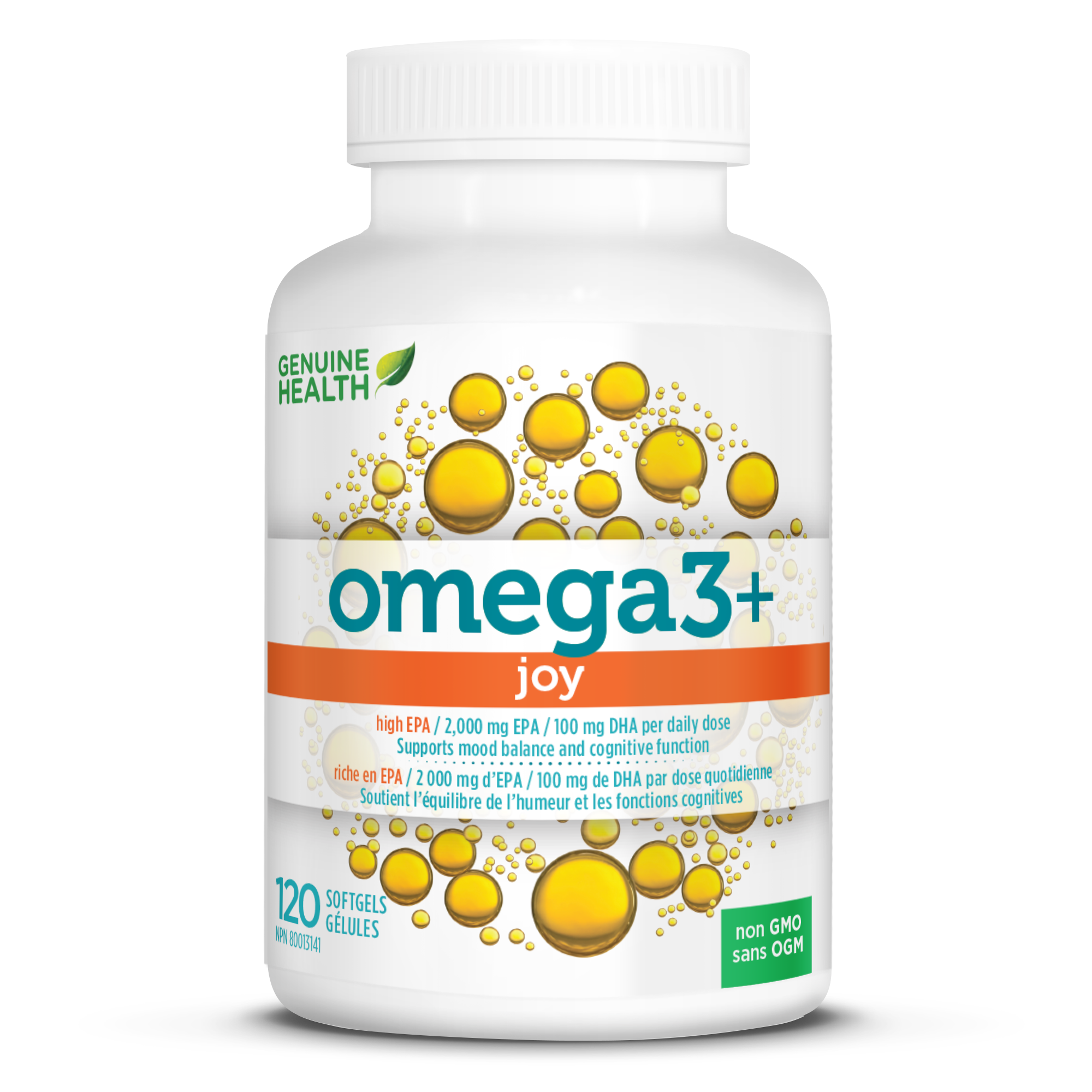 Genuine Health Omega 3 Joy 120 Softgels