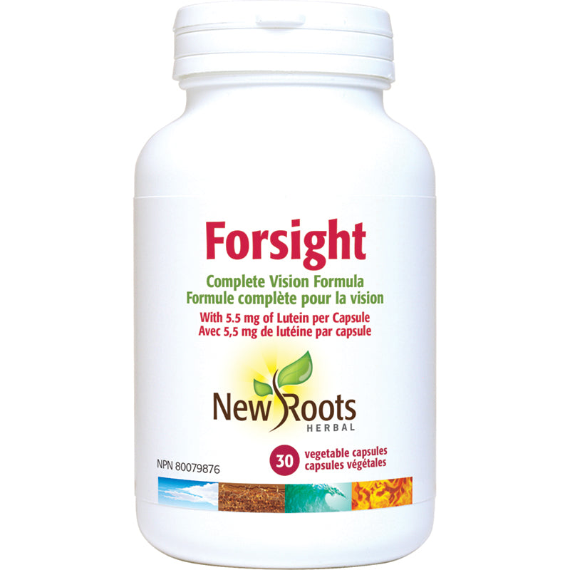 New Roots Forsight Vision Formula 30 Vegetarian Capsules