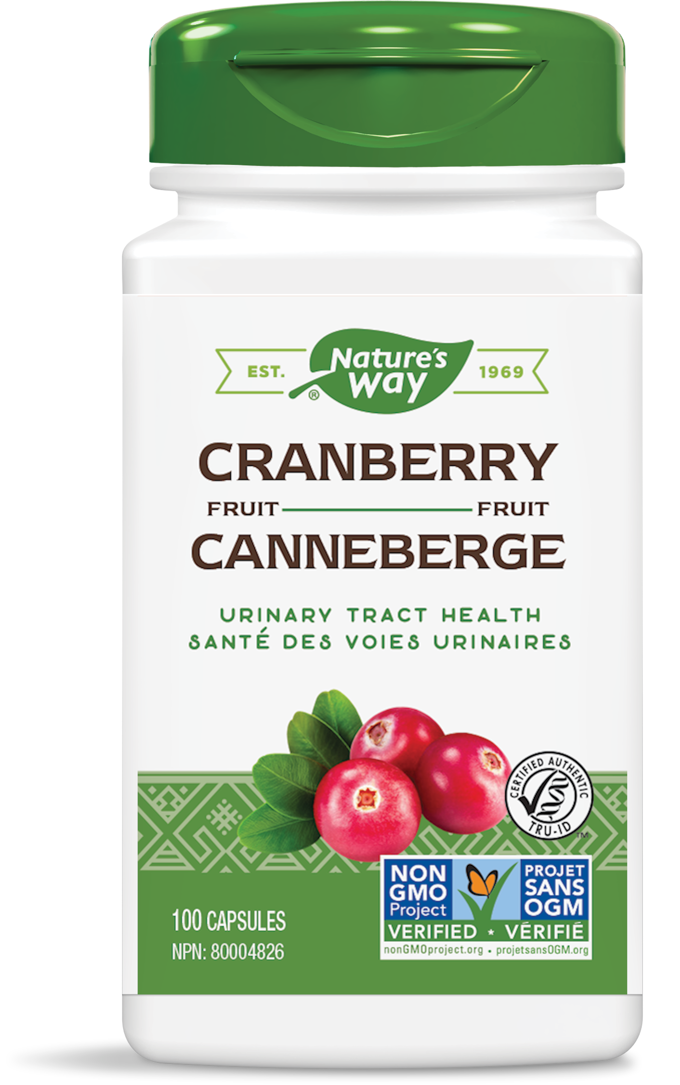 Nature's Way Cranberry 465mg 100 Capsules