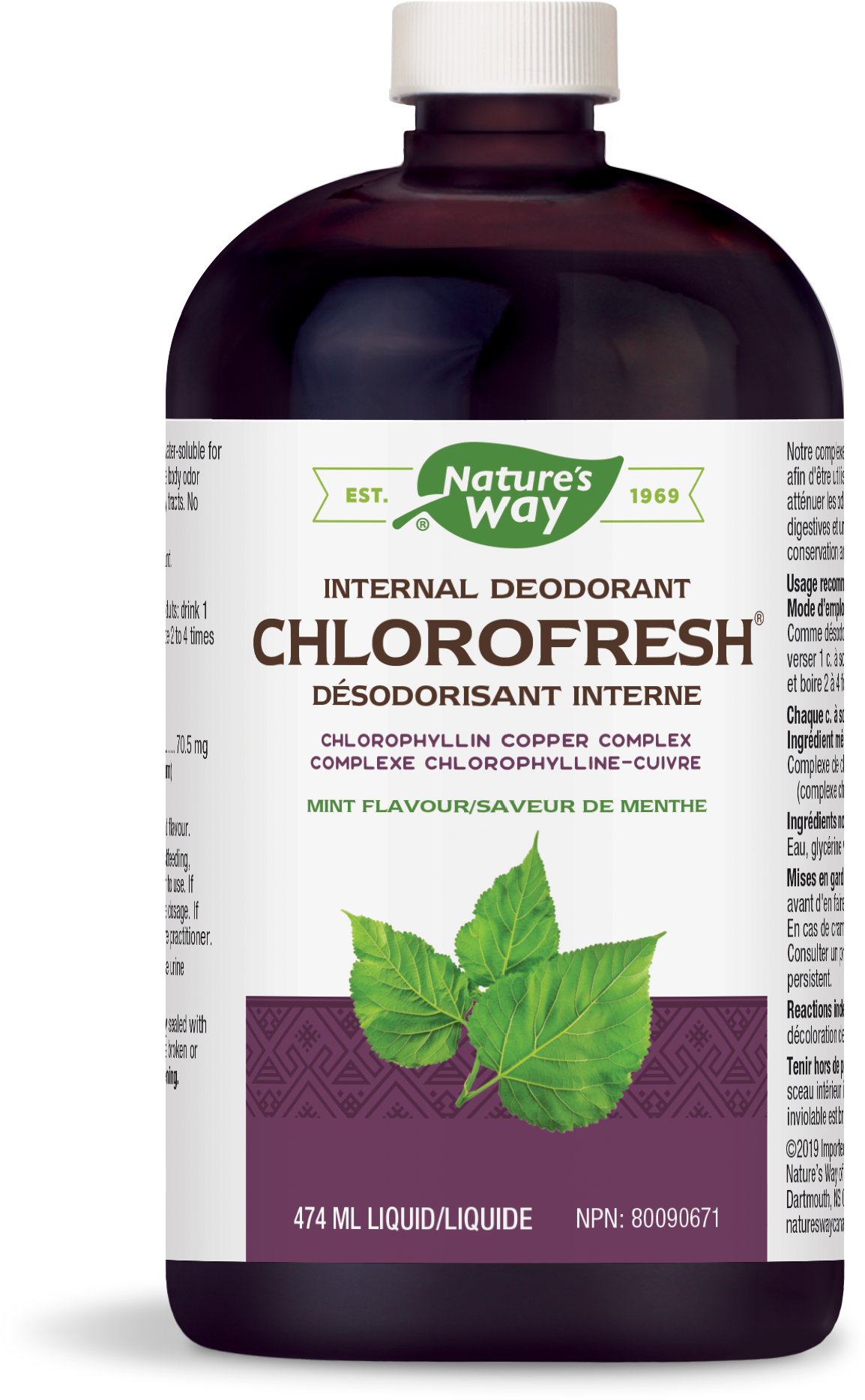 Nature's Way Chlorofresh Mint Flavour 474ml