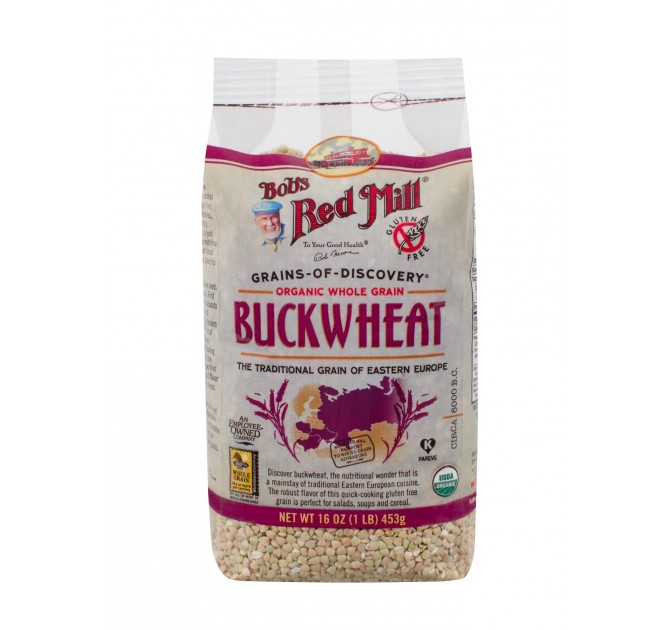 Bob’s Red Mill Organic Buckwheat Groats Raw 453g