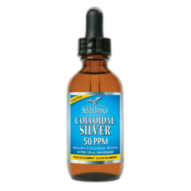 Natural Path Silver Wings Colloidal Silver 50PPM Dropper 120ml