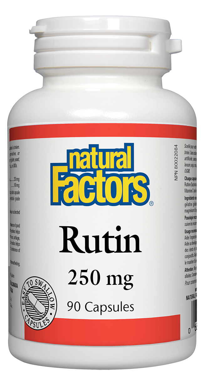 Natural Factors Rutin 250mg 90 Capsules