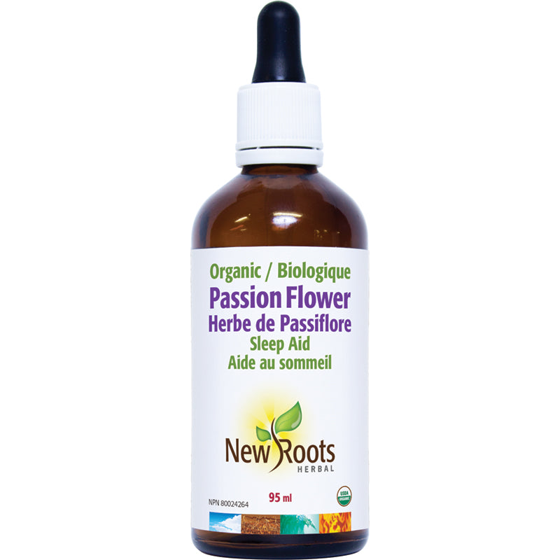 New Roots Passion Flower Herb Organic 95ml