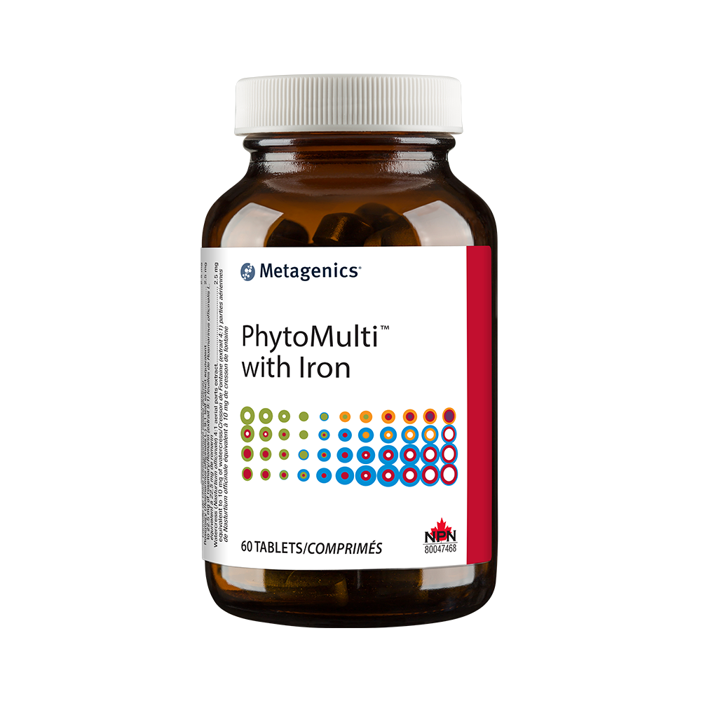 Metagenics PhytoMulti with Iron 60 Tablets