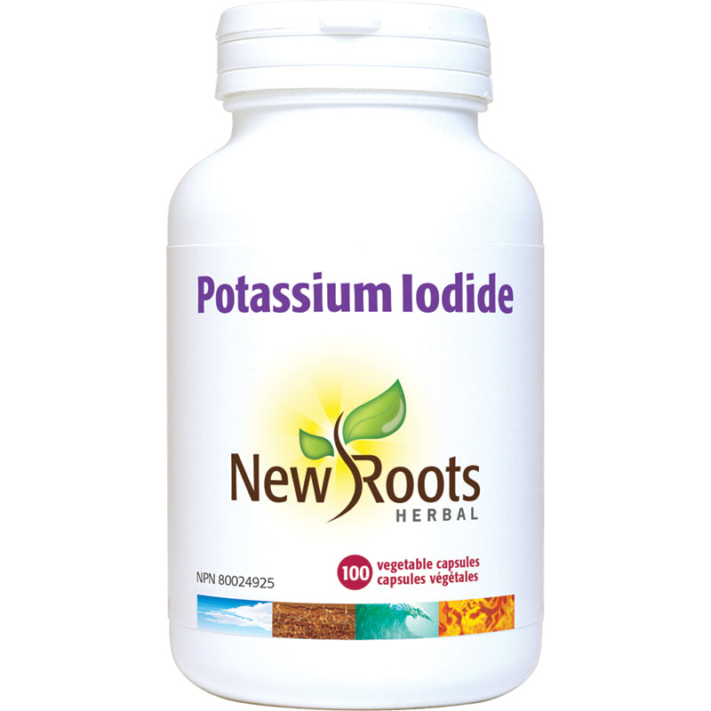 New Roots Potassium Iodide 100 Vegetarian Capsules