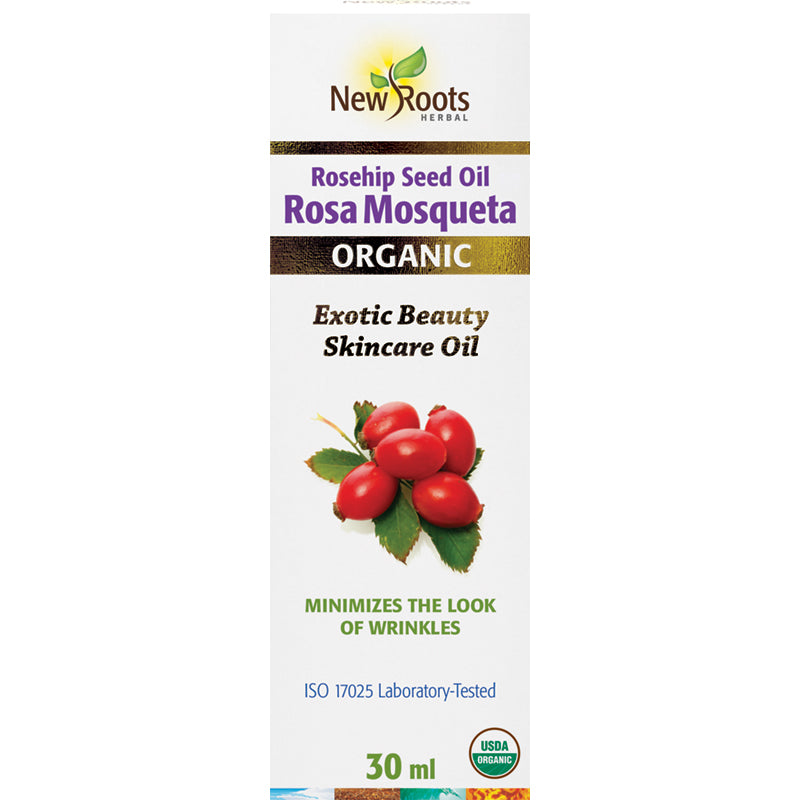 New Roots Rosa Mosqueta Rosehip Seed Oil 30ml